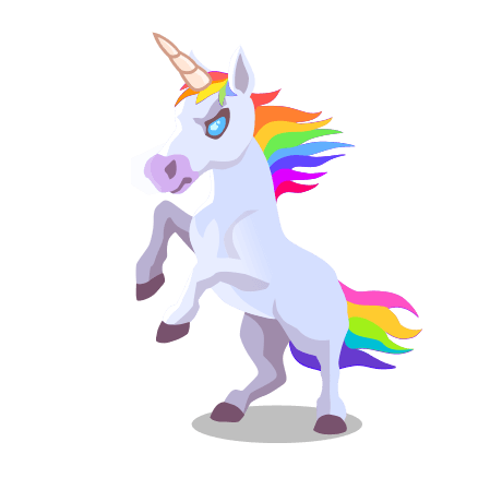 Satoshi Unicorn game character