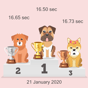 cryptocurrency canine racing results